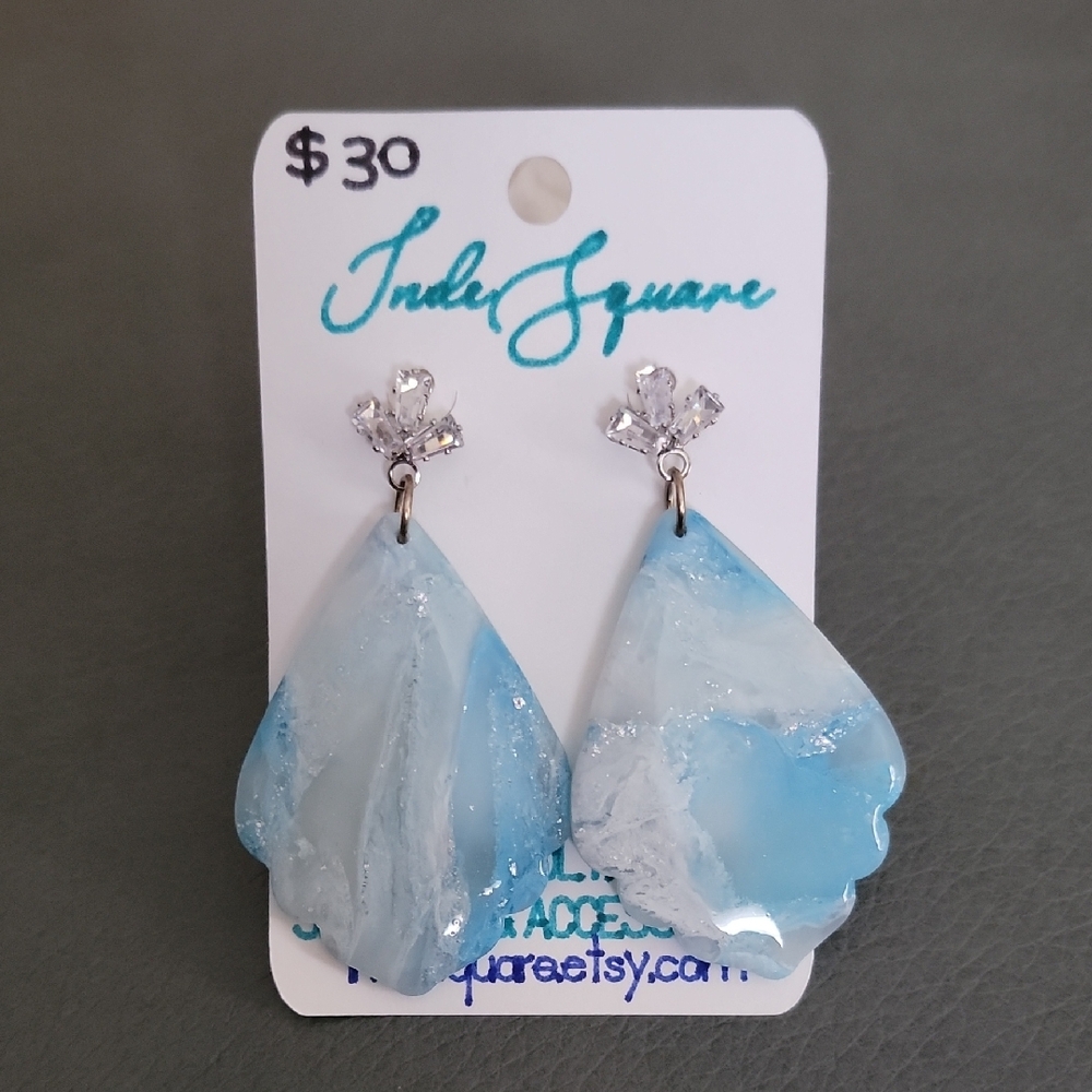 Blue Earrings